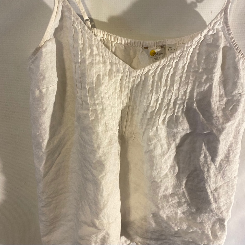Boden Linen Tank, size 12